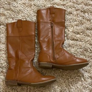 Little Girl Riding Boots